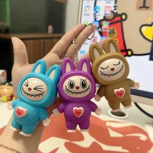 Llavero de juguete transformable con diseño de dibujos animados Q, figura de anime de plástico, regalo antiestrés - Product Image 4