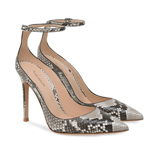 <span class=keywords><strong>Tacchi</strong></span> Alti da Donna con Stampa Serpente, Punta Affusolata, Tacco <span class=keywords><strong>a</strong></span> <span class=keywords><strong>Spillo</strong></span> e Cinturino alla Caviglia, Taglie Grandi - Product Image 6