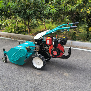 Tondeuse industrielle autopropulsée 4 temps personnalisée, broyeur d'herbe haute, couteau anti-emmêlement 24V pour vergers de pêches - Product Image 4
