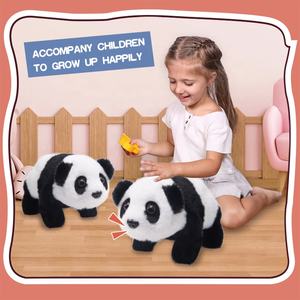 Panda eléctrico que camina, juguete de felpa, producto en oferta, regalo de cumpleaños para niños - Product Image 4
