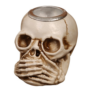 Nuevas Figuras de Calaveras de Resina, Adornos de Halloween, Decoración Espeluznante para Escritorio y Entrada, Regalos Festivos - Product Image 5