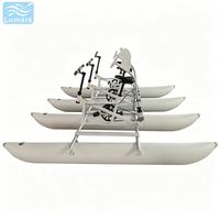 Bouée Gonflable Ronde Familiale avec Cadre en Aluminium Haute Stabilité pour Sports Nautiques Extérieurs – Entrepôt Lumark Chine