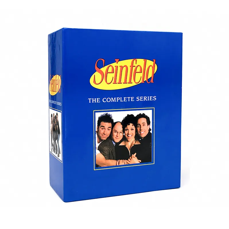 Seinfeld Complete Hoesjes Collectie 33 Schijven Fabriek Groothandel Dvd Films Tv-Serie Cartoon Regio 1 Gratis Verzending