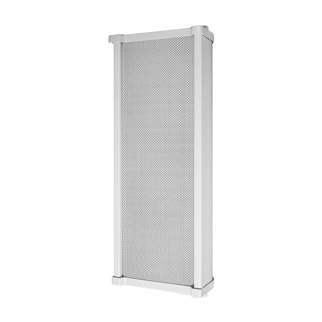 Waterproof Outdoor Speakers System Powered Column Aluminum Speaker Pa System for Station Park Garden Office
