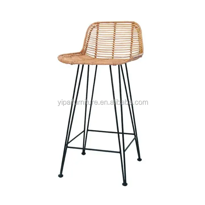 rattan stool chair outdoor bar chair