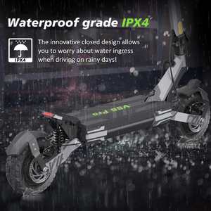 Modelo en Oferta, Disponible en el Reino Unido, Patinete Eléctrico Vipcoo Vs6 Pro Resistente al Agua para Adultos, Rápido, Ie-es1 - Product Image 4