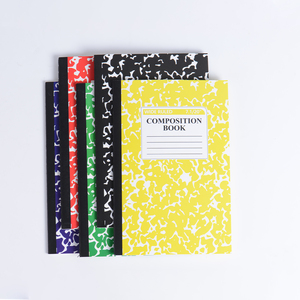 우아한 넓은 규칙 노트북 프리미엄 인쇄 종이 휴대용 사무실 저널 연구 노트북 핫 세일 우아한 구성 노트북 - Product Image 4