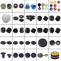 Clip pour tapis de sol de voiture T104 Fit Clips de fixation automatique en plastique