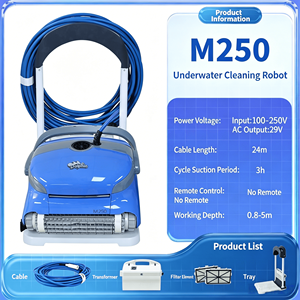 Nettoyeur de piscine robotisé <span class=keywords><strong>Dolphin</strong></span> <span class=keywords><strong>M250</strong></span>, robot aspirateur automatique pour l'entretien des piscines. - Product Image 2