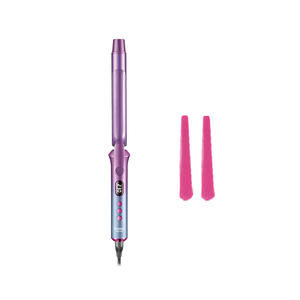 Plancha de Pelo Kemei de 1.25 Pulgadas con Recubrimiento Cerámico, Pantalla LCD, Estilizador de Cabello Eléctrico, Color Morado - Product Image 1