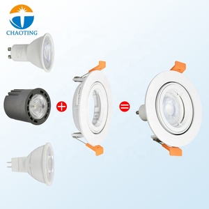 Thay đổi độ sáng <span class=keywords><strong>LED</strong></span> ánh sáng tại chỗ Die Cast lõm <span class=keywords><strong>GU10</strong></span> Downlight nhà ở - Product Image 1