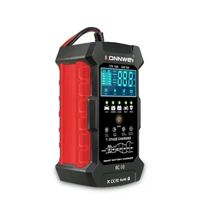 KONNWEI Direct supplier Car Battery Charger Float Charger and Desulfator Trickle Charger for 12V 24V Battery