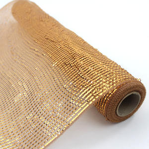 Logam Natal Mesh Pita 21 "X10yards #60126 - Product Image 5