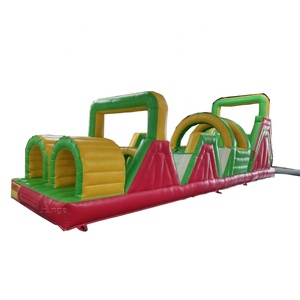 Glissière gonflable de maison de rebond d'obstacle parc aquatique gonflable - Product Image 4