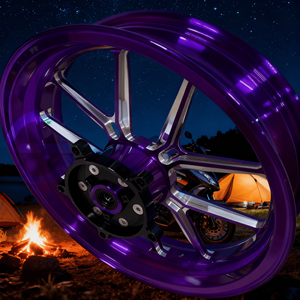 Direct Fit CNC Billet Wheels for Yamaha XMAX300 - Custom Pattern Lightweight Alloy Rims for Southeast Asia - Product Image 5