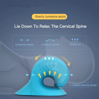 Produits de soin du cou directement de l'usine, correcteur de courbure de la colonne vertébrale, relaxant portable pour le cou et les épaules, oreiller cervical Shiatsu