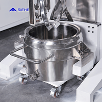 SIEHE Mélangeur planétaire haute viscosité Réservoir de mélange chemisé avec agitateur 50l Double mélangeur planétaire