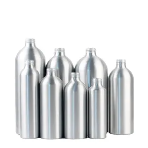 Bottiglia di alluminio personalizzata da 100ml di colore bottiglia di alluminio per uso alimentare da 1000ml