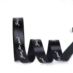 Kualitas tinggi grosir bunga elegan 100% poliester dekorasi meriah hadiah pita Satin pita Natal - Product Image 4