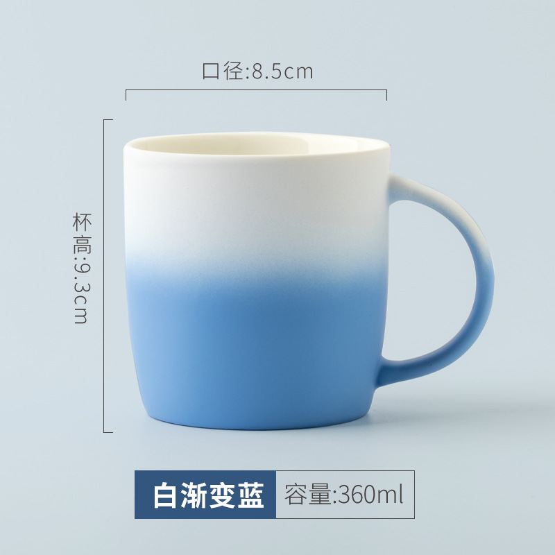 Degradado de blanco a azul (Dream Cup)