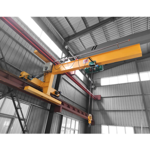 מנוף זרוע נייד חשמלי לתלייה על קיר לבנייה, במצב חדש, עם רכיבים מרכזיים: מנוע ומסבים - Product Image 6