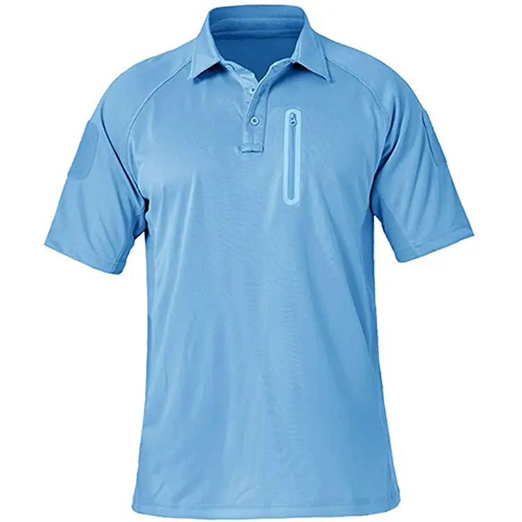Высококачественная одежда от производителя уличная одежда мужские рубашки поло с коротким рукавом с карманом на молнии тактическая рубашка охотничья рубашка