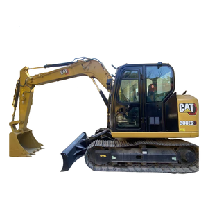 Mini-excavatrice d'occasion CAT 308E à vendre, fabriquée au Japon, pièces d'origine, prix bas, haute qualité, petite mini-pelle CAT 308E en stock - Product Image 1
