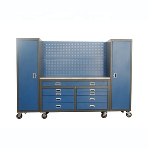 Gabinete de herramientas superior inoxidable <span class=keywords><strong>Taller</strong></span> <span class=keywords><strong>Banco</strong></span> de trabajo móvil <span class=keywords><strong>Banco</strong></span> de herramientas mecánicas <span class=keywords><strong>para</strong></span> garaje - Product Image 5