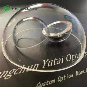 FELIX AR และเลนส์โดมแก้วทรงกลมเคลือบแข็ง K9 Fused Silica Sapphire ขนาด 120 140 มม. สำหรับตัวเรือนกล้องวงจรปิด - Product Image 4