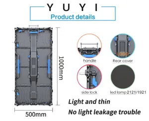 Outdoor Giant Stage Hintergrund LED Videowand P2.6 P2.9 P3.91 P4.81 Nahtloses Spleißen Vermietung LED-Anzeige bildschirm