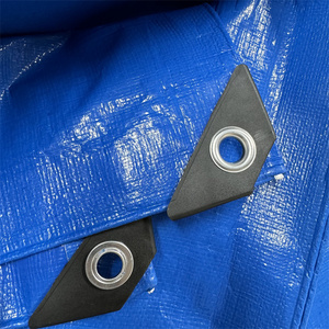 <span class=keywords><strong>Bâche</strong></span> de protection pour camion gris, imperméable, en tissu maillé tissé enduit de PE, anti-UV, pour extérieur - Product Image 5