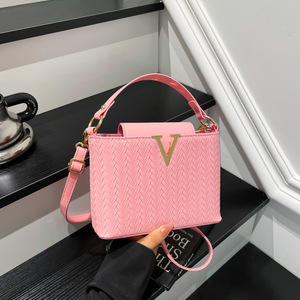 RTS Bulk Mixed Order New Simple PU Leather Handbags Trendy Fashion Latest Luxury Designer <b>Tote</b> <b>Bags</b> Women's Shoulder <b>Bags</b> - Product Image 2