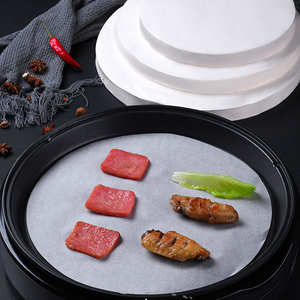 การอบติ่มซำหวดกระดาษอบรอบหม้อทอดลมร้อนกระดาษนึ่งสำหรับนึ่งกระดาษ Parchment แบบเจาะรูกระดาษนึ่ง - Product Image 5