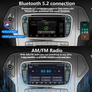 <span class=keywords><strong>Autoradio</strong></span> stéréo avec lecteur CD pour <span class=keywords><strong>Ford</strong></span> Focus II <span class=keywords><strong>C</strong></span>-<span class=keywords><strong>Max</strong></span> S-<span class=keywords><strong>Max</strong></span> Galaxy II Mondeo, remplacement d'<span class=keywords><strong>autoradio</strong></span> intégré - Product Image 2