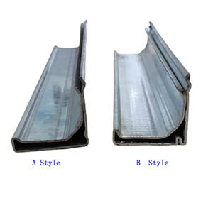 빠른 배송 아연 도금 탄소강 씰링 스트립 사각 에어 덕트 플랜지 스트립 GI/TDF/TDC 플랜지 연결 파이프 코너/후크 코드 - Product Image 3