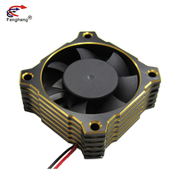 Ventilateurs de refroidissement micro de haute qualité 60x60x25mm 6025 Cadre métallique Roulements à billes en cuivre Moteur de ventilateur de refroidissement CC 60mm 12v 24v 48v