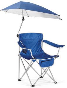 Silla de <span class=keywords><strong>Pesca</strong></span> Plegable de Metal en Oferta con Bolsa Lateral Grande y Sombrilla para Actividades al Aire Libre, Campamento, Viajes y <span class=keywords><strong>Pesca</strong></span> - Product Image 3