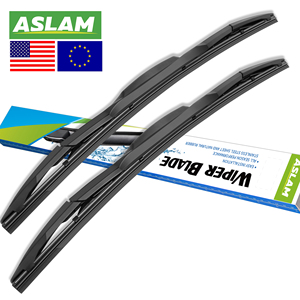 Plumilla Limpiaparabrisas Híbrida Universal ASLAM de Alta Calidad Compatible con Honda Nissan Hyundai Ford Volvo VW <span class=keywords><strong>Golf</strong></span> Jetta OEM - Product Image 2