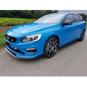 Separatore paraurti anteriore auto di alta qualità adatto per <span class=keywords><strong>Volvo</strong></span> <span class=keywords><strong>V60</strong></span> S60 OEM stile dry in fibra di carbonio labbro anteriore - Product Image 5