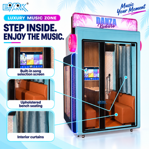 Cabina de Música Privada, Equipo de Karaoke Comercial <span class=keywords><strong>para</strong></span> Centros Comerciales, Arcades y Lugares de Entretenimiento Interior - Product Image 1
