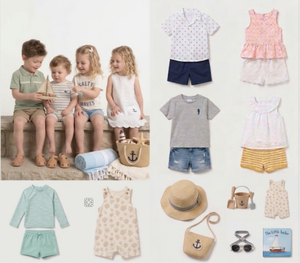 Ropa de Verano para Niños Estilo Vacacional, Lote Mixto de Múltiples Estilos, Envío Aleatorio, Modelo 2026.4, Origen CN/GUA para Uso Nacional y Exportación - Product Image 1