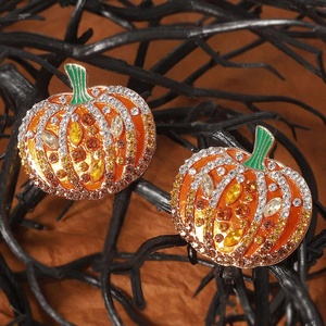 Pendientes de Aleación con Estilo Europeo Americano para Halloween, Ligeros, de Lujo, Elegantes, Frescos, Nuevos, Creativos, Exagerados y a la Moda para Fiestas - Product Image 2