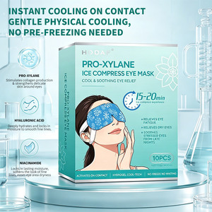Masque Hydrogel Rafraîchissant 3-en-1 Marque Blanche Pro-Xylane Ectoïne Ergothionéine <span class=keywords><strong>Anti</strong></span>-Poches Cernes pour Soin des Yeux - Product Image 1
