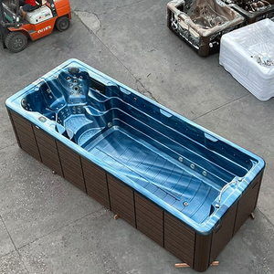 Spa de nage Takpo 5,8 m pour 7 personnes, bain à remous avec échelle, spa de massage, piscine de nage - Product Image 6