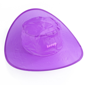 Chapeau de soleil pliable personnalisé avec pochette, casquette en nylon à fermeture éclair UPF50+, été, plage, extérieur, promotion - Product Image 4