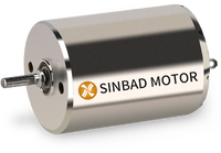 Moteur à courant continu à balais 22x30mm 12V 24V à couple élevé et faible bruit pour main robotique, pompe médicale, serrure intelligente