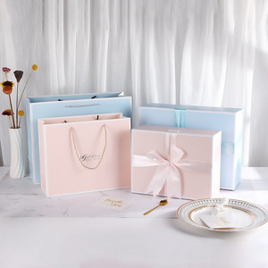 Nouvelle boîte de rangement suspendue en film PE de style <span class=keywords><strong>chinois</strong></span>, boîte cadeau pour bijoux en cristal, boîte à tiroir pour bagues, colliers et bracelets - Product Image 2