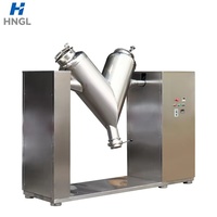 Mélangeur de poudre industriel de grande capacité de type V, mélangeur à double bras en acier inoxydable pour le mélange de poudres d'ingrédients alimentaires et d'assaisonnements