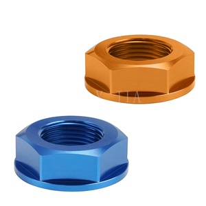 Adatto per KTM <span class=keywords><strong>Yamaha</strong></span> SXF <span class=keywords><strong>YZ</strong></span> WR 125 250 <span class=keywords><strong>250F</strong></span> M20xP1.5 Dado per Asse Ruota Posteriore 7050 - Product Image 1