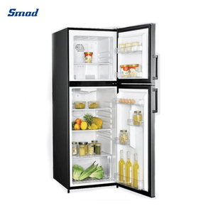 10 Cu. Refrigerador de doble puerta con congelador superior sin escarcha Ft. China DDT-282WW - Product Image 5